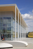 Glazed facades for leisure centre